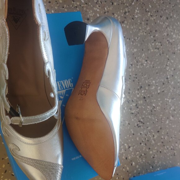 John Fluevog Emmeline style  shoes size 12 W 10 M  New - Picture 3 of 4